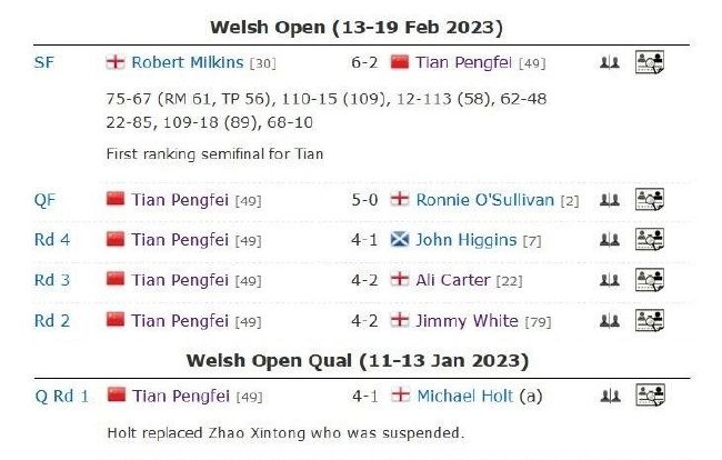 田鹏飞晋级之路