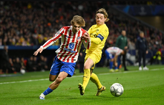 马竞主场1-2负于博德闪耀