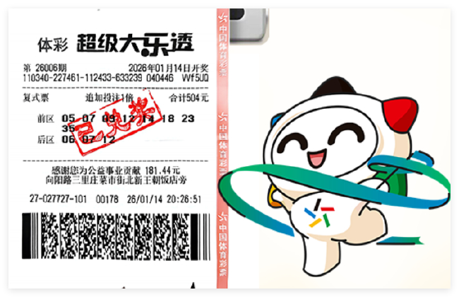 中奖彩票