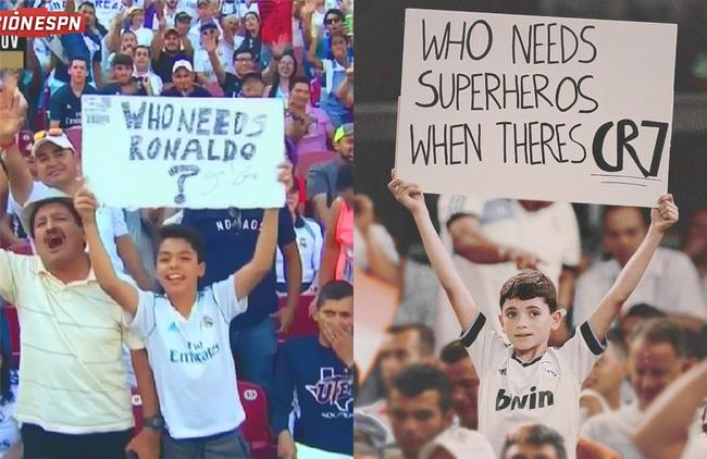 两个不同的标语