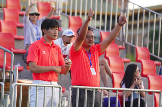 金牌主持刘金和赛事总监赵博