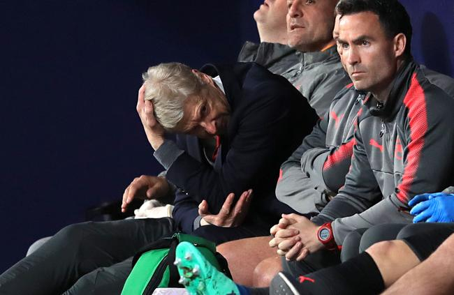 阿森纳出局，温格神伤