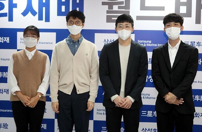 四位韩国棋手获得全胜