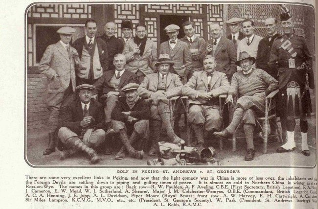 1929 年北平圣安德烈协会和大英会社比赛