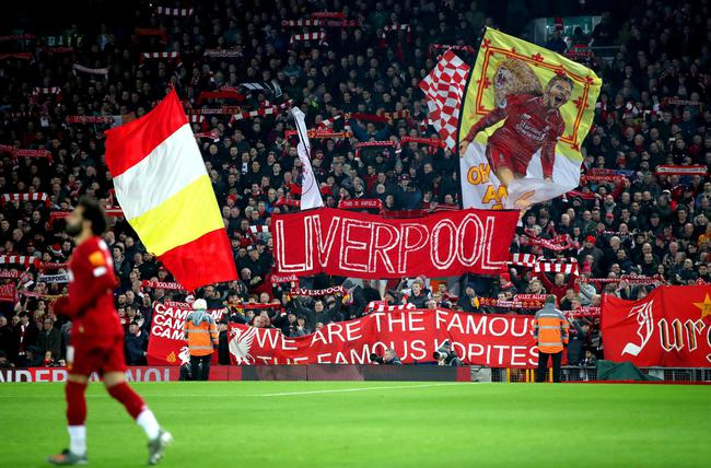 利物浦球迷助威