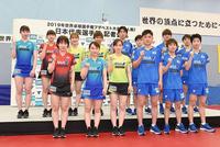 日本战世乒赛打倒中国队成口号 张本伊藤被热捧