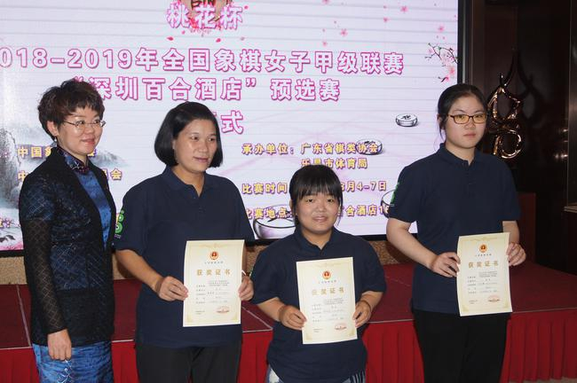 团体第三名杭州燃气集团队