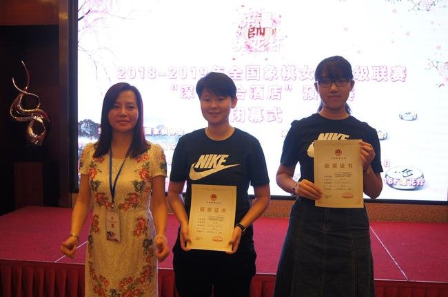 团体第二名金环建设河北队