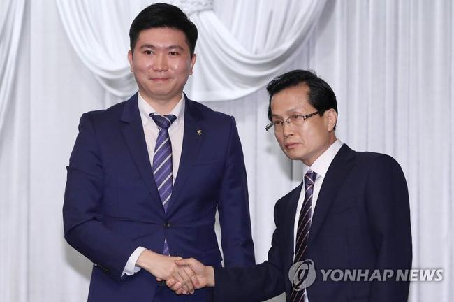 柳承敏和尹吉中