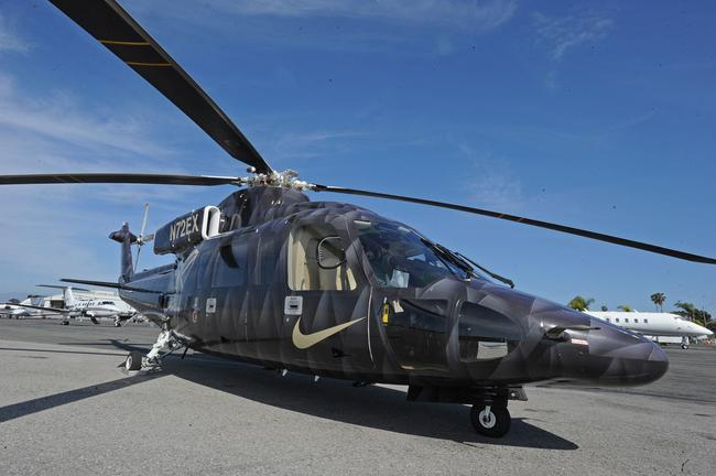 科比的专属直升机