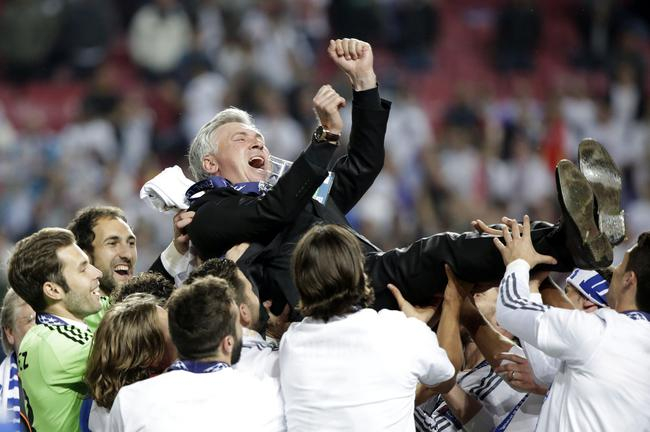 安帅带领皇马夺得队史第10座欧冠