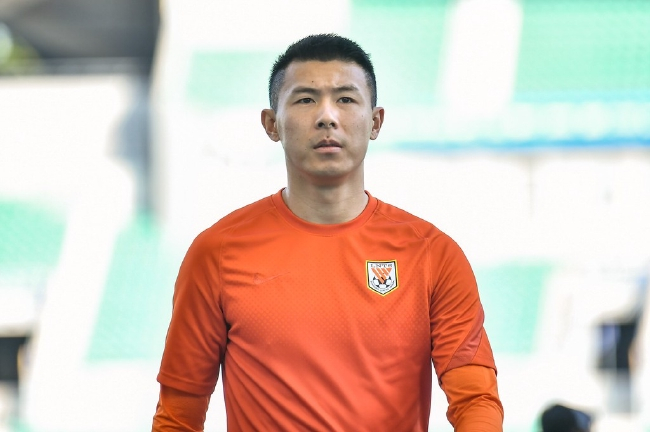 成源，年初随山东泰山参加训练