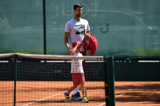 德约科维奇：我儿子斯蒂凡的偶像是纳达尔