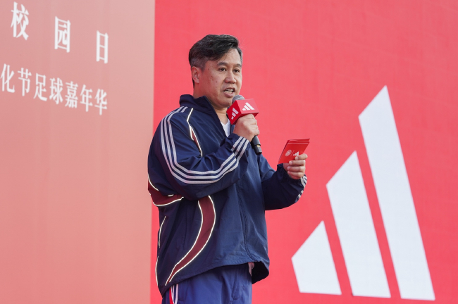 阿迪达斯大中华区董事总经理萧家乐