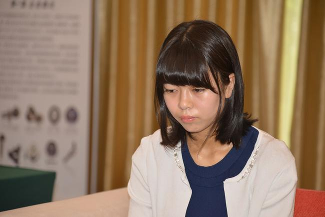 对局中的上野爱咲美