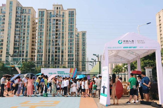 中网球童训练营长沙站选拔现场