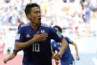世界杯-开场176秒造点球+红牌 日本2-1擒哥伦比亚