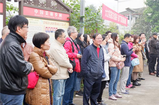 国象大师参观金凤镇