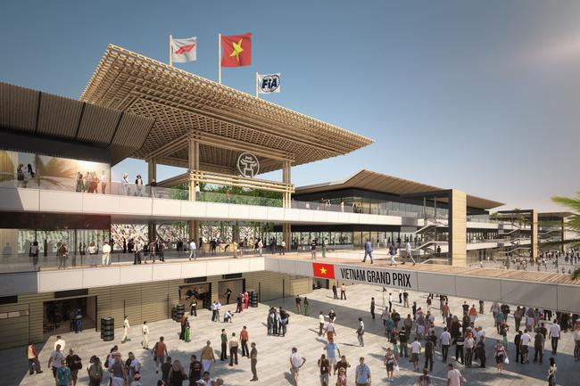 F1越南大奖赛河内赛道展示首张效果图