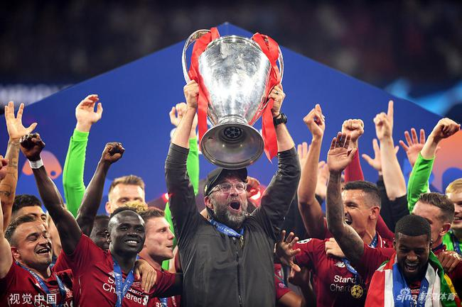 克洛普率队夺得欧冠