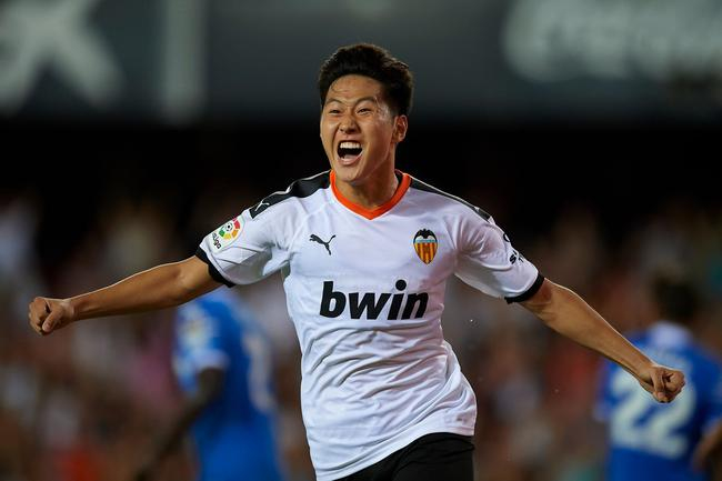 18岁的李康仁已经在上周打进西甲首球