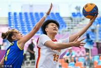 中国三人女篮21-10击败罗马尼亚 取得奥运首胜