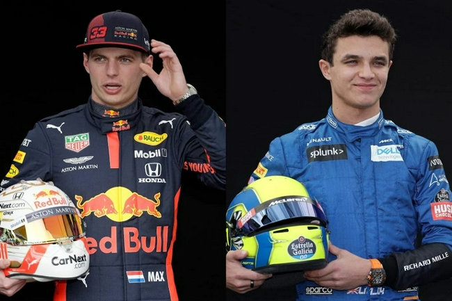 车迷最爱车手：维斯塔潘第一，诺里斯第二