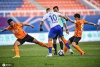 足协杯-德尔加多进球 泰山队总分3-0武汉进四强