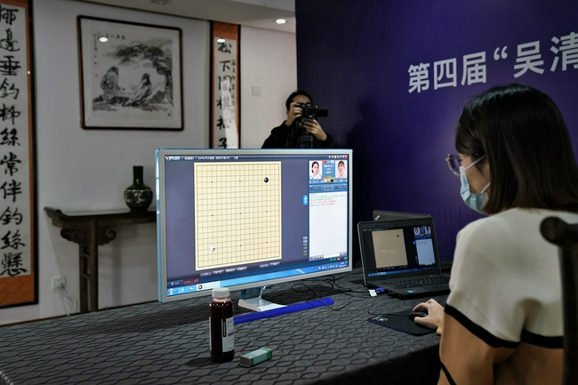 於之莹在比赛中