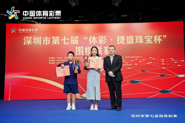 敢斗奖获得者：奇力电子队韩丽昕、和辉资本队陈应隆