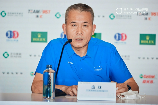 中国高尔夫球协会副主席兼秘书长庞政