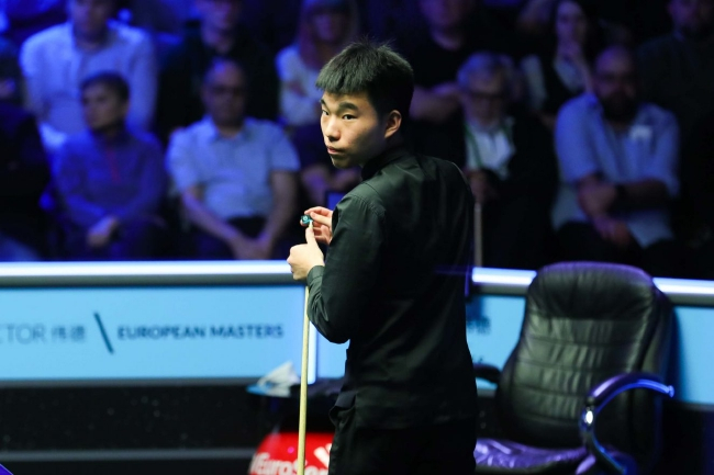 范争一在比赛中