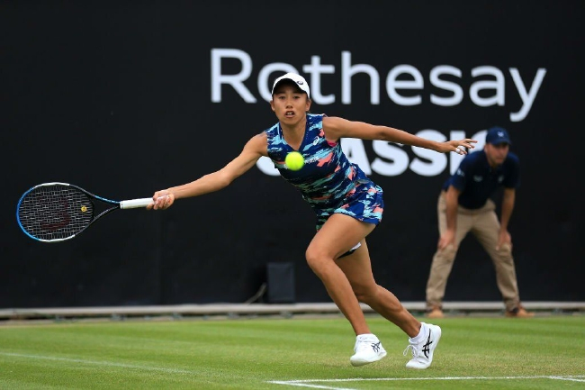 张帅继2014年再次挺进伯明翰站女单四强