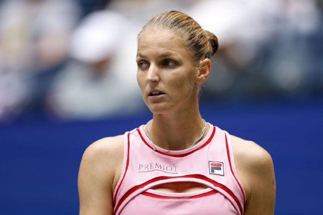 开场状态低迷、整场兴奋度不高的卡-普利斯科娃在法拉盛公园连续两年倒在女单八强赛阶段