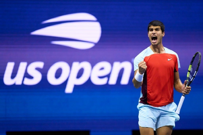 阿尔卡拉斯连赢三场五盘大战首次晋级大满贯男单决赛