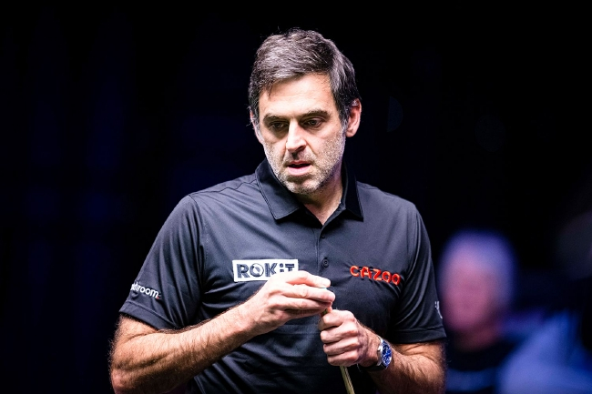 罗尼-奥沙利文在比赛中