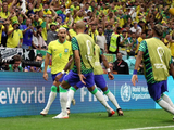 世界杯-里查利森双响 内马尔伤退 巴西2-0告捷