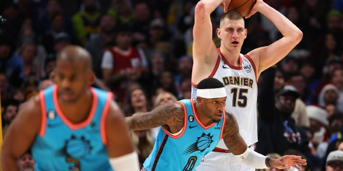 布克联手约基奇能否重塑现代篮球的内外战组合神话