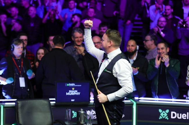 肖恩-墨菲赢得个人职业生涯第10个排名赛冠军