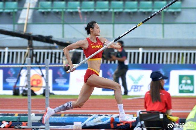 2023年田径亚锦赛第三天：中国包揽女子撑杆跳铁饼两项前二！