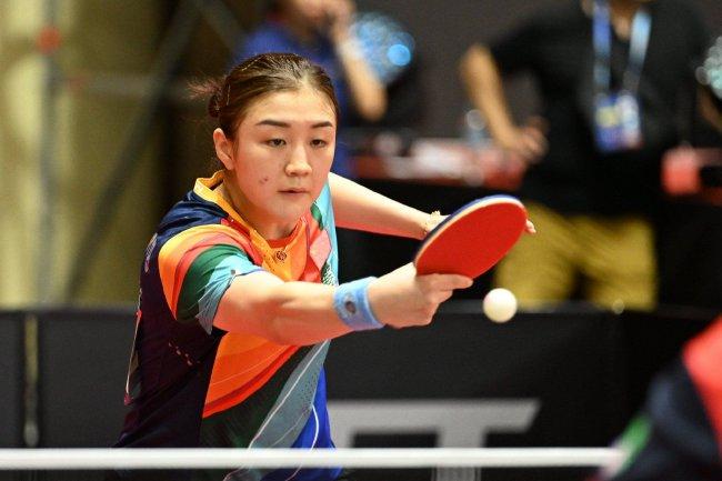 乒乓亚锦赛中国女队3比0中国台北 与男队全胜晋级！