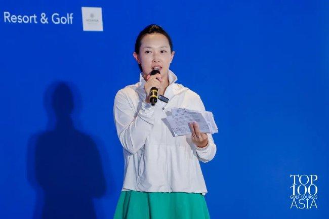 前中国女子高尔夫国家队队长黎佳韵