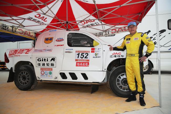 The JAC pickup truck team sent veteran Huang Weizhi to participate in the 2024 round tower rally
