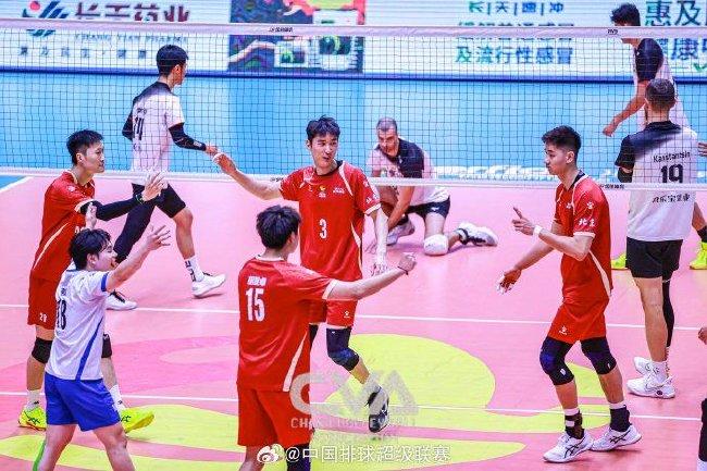 北京北汽男排VS保定沃隸男排
