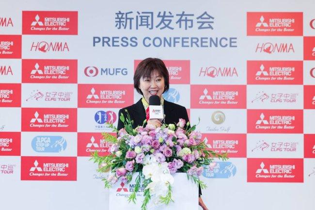 日本女子高尔夫球协会会长 小林浩好意思