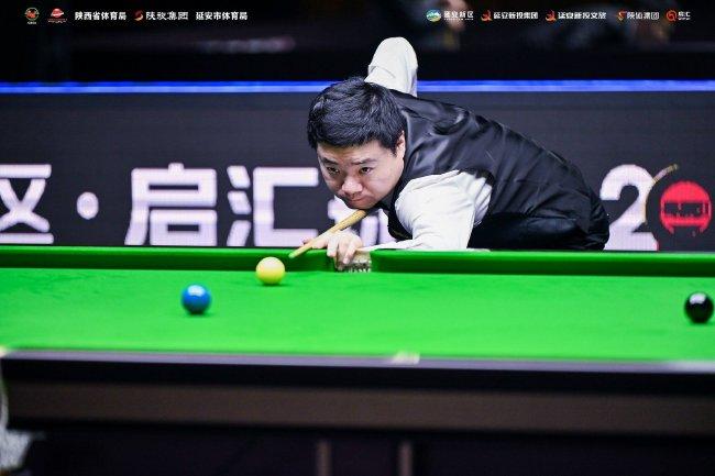 丁俊晖亮相陕西延安队4比1胜
