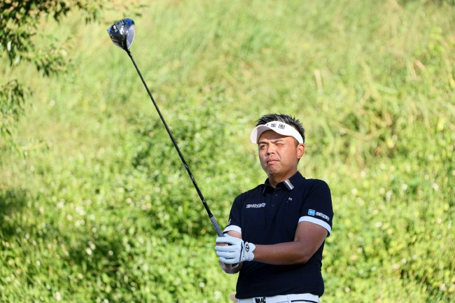 洪健尧领跑亚巡台丰公开赛54洞 泰球手一杆进洞第二