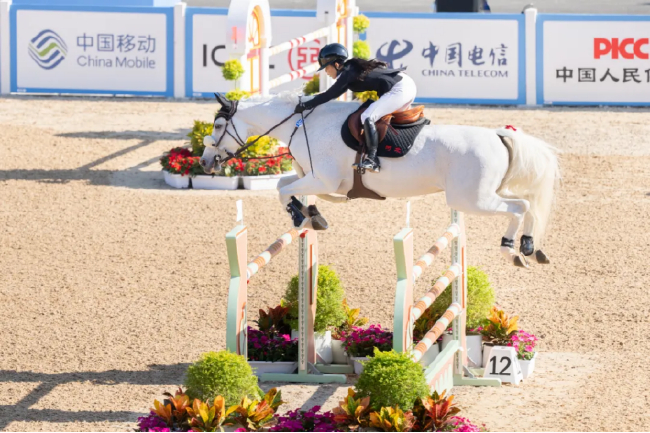 王韫婧&Hoselinde（马主：王磊）在第十五届全运会中