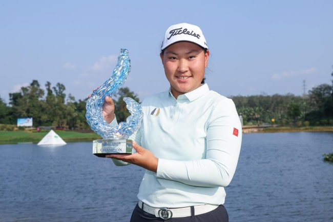 任怡嘉赢得2025万宁女子公开赛