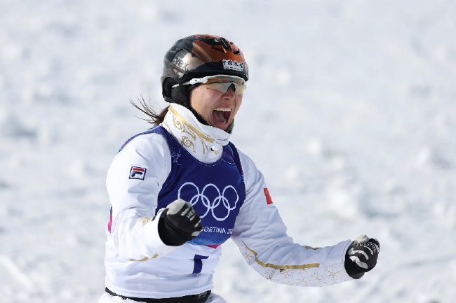 自由式滑雪女子空中技巧金牌得主徐梦桃